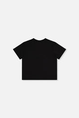 Deux par Deux Heavy Jersey Wide Short Sleeve T-Shirt Black product image P2
