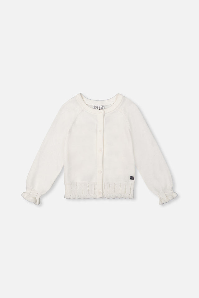 Knit Cardigan Off-White-0
