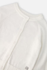 Baby Knit Cardigan Off-White-2