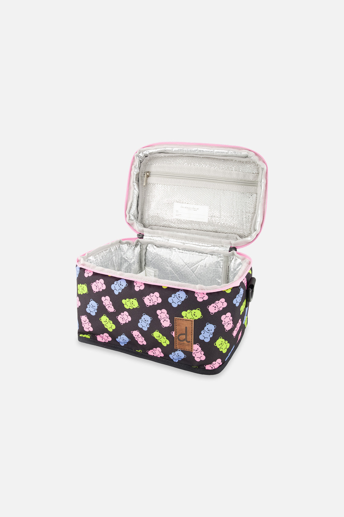 Lunch Box Black Printed Gummy Bears-2