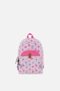 Little Kids Backpack Pink Printed Flowers-0