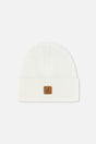 Ribbed Knit Hat Off-White-0