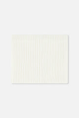 Baby Ribbed Knit Neckwarmer Off-White-1