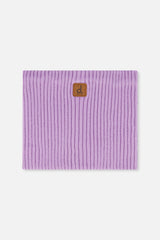 Baby Ribbed Knit Neckwarmer Lavender-0