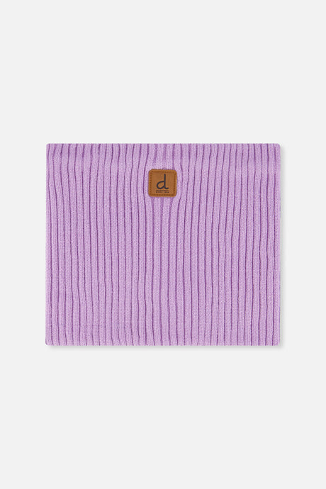 Baby Ribbed Knit Neckwarmer Lavender-0