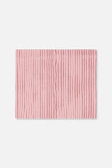 Ribbed Knit Neckwarmer Pale Dusty Pink-1