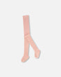 Jacquard Flowers Tights Light Pink | Deux par Deux | Jenni Kidz