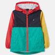 Bayfield colourblock waterproof recycled Packable jacket | Joules - Joules