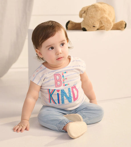 Be Kind Baby Snap Shoulder Tee | Hatley - Jenni Kidz