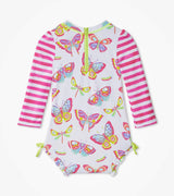 Botanical Butterflies Baby Rashguard Swimsuit | Hatley - Jenni Kidz