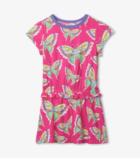 Botanical Butterflies Ruffle Waist Dress | Hatley - Jenni Kidz