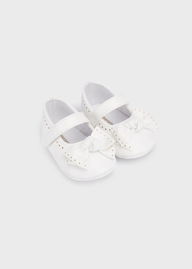 Bow Slipper Shoes newborn girl | Mayoral - Jenni Kidz
