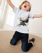 Boy Archie Applique Short Sleeve T-shirt | Joules - Jenni Kidz