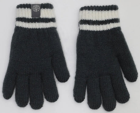 Boys Knit Winter Gloves - Iron | CALIKIDS - Jenni Kidz