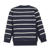 Boys Sweater Dark Blue White Striped | Koko-Noko - Jenni Kidz