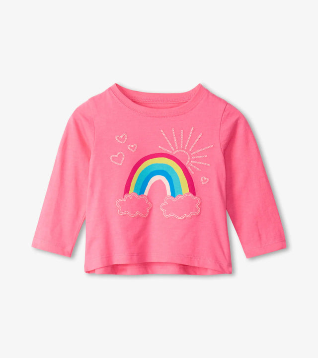 Cheerful Rainbow Long Sleeve Baby Tee | Hatley - Hatley
