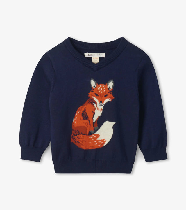 Clever Fox Baby Sweater | Hatley - Jenni Kidz