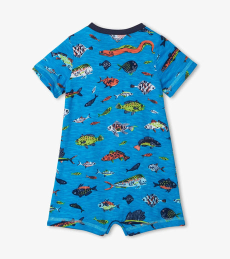 Deep Sea Fish Baby Romper | Hatley - Jenni Kidz