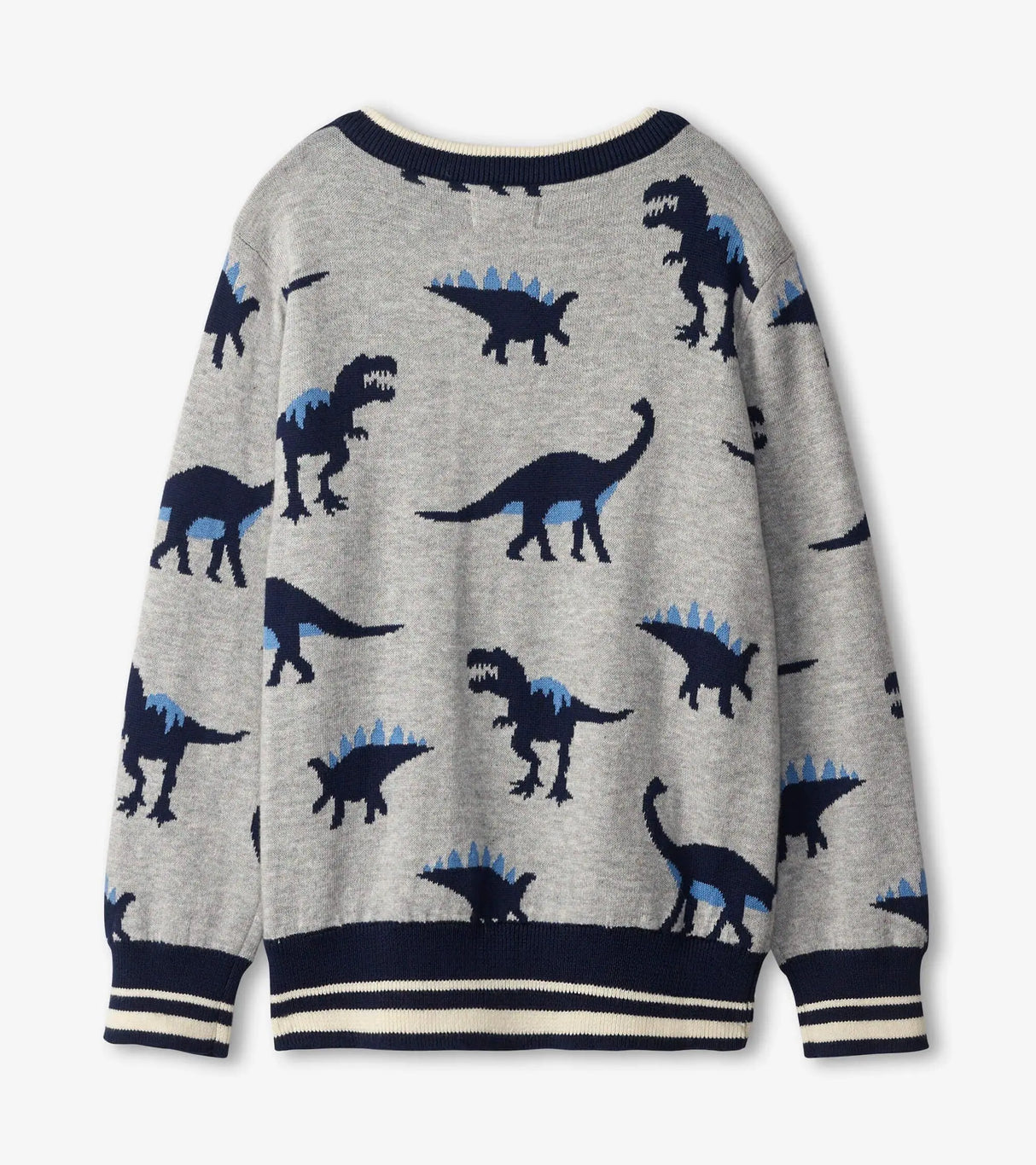 Dino Herd V-Neck Sweater | Hatley - Jenni Kidz