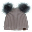 Double Pompom Knit Hat | CALIKIDS - Jenni Kidz