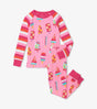 Fruity Pops Organic Cotton Raglan Pajama Set | Hatley - Jenni Kidz