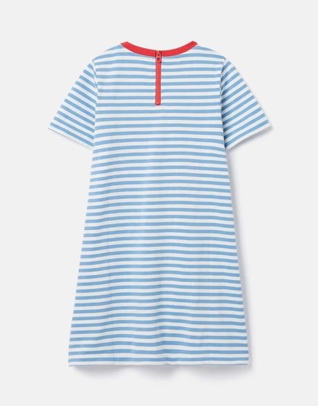 Girl Rosalee Short Sleeve A-Line Dress | Joules - Jenni Kidz