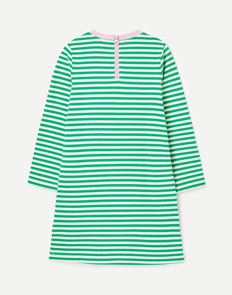 Girls' Rosalee A-Line Artwork Long Sleeve Dress | Joules - Joules