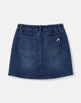 Girls Hollis 5 Pocket Denim Skirt | Joules - Jenni Kidz