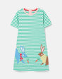 Girls Rosalee Short Sleeve A-Line Dress | Joules - Jenni Kidz