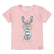 Girls T-shirt Pink Zebra | Dirkje - Jenni Kidz