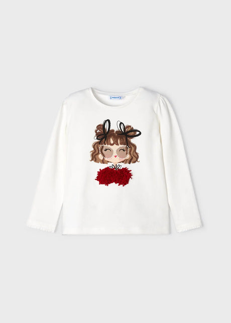 Graphic Long Sleeved T-shirt Girl | Mayoral - Mayoral