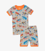 Leaping Frogs Organic Cotton Short Pajama Set | Hatley - Jenni Kidz