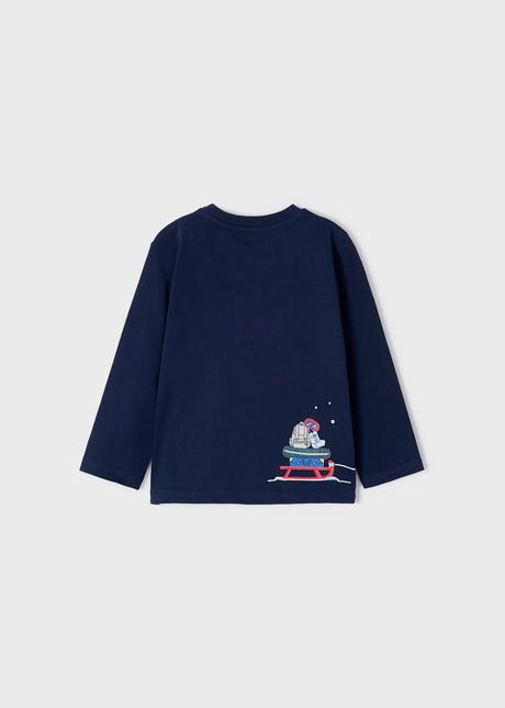 Long Sleeved Graphic T-shirt Baby Boy | Mayoral - Mayoral