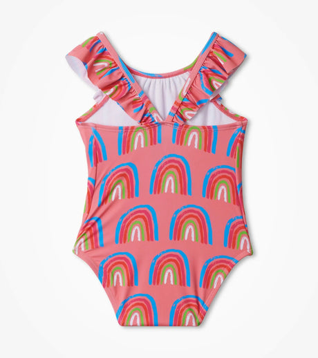 Lucky Rainbows Baby Ruffle Swimsuit | Hatley - Jenni Kidz