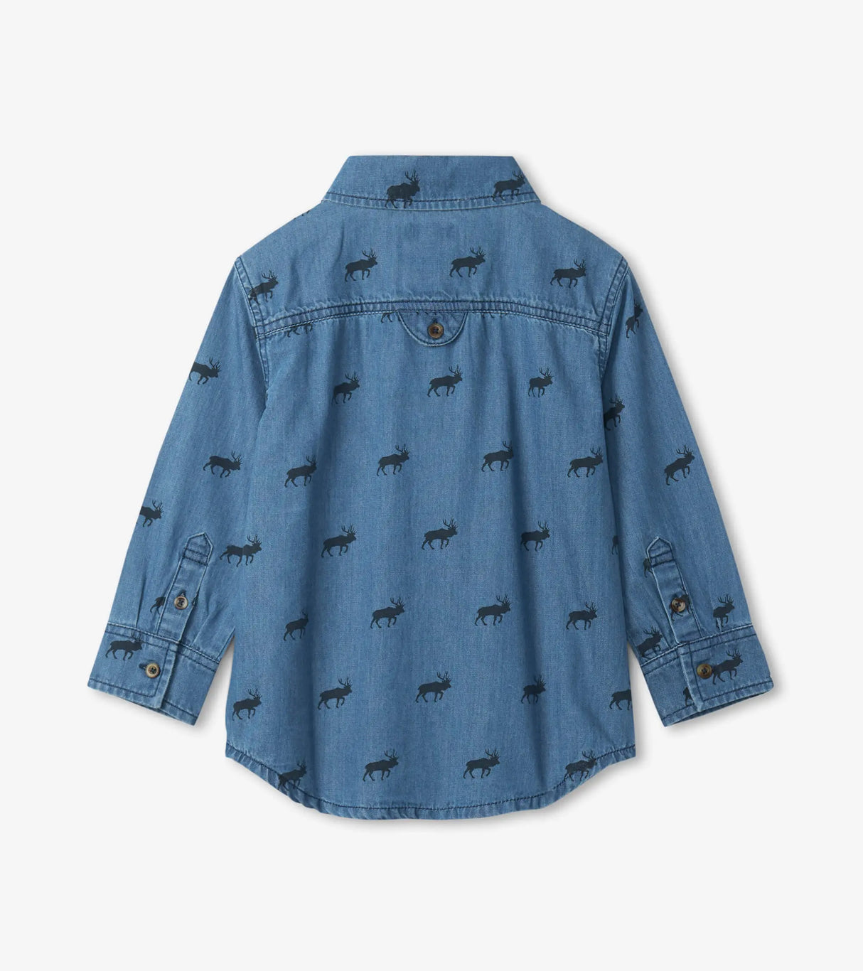 Mini Elk Button Down Shirt | Hatley - Jenni Kidz