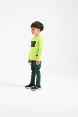 Nanica Yesil boys sweater - Jenni Kidz