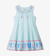 Ocean Blue Tiered Dress | Hatley - Jenni Kidz