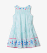 Ocean Blue Tiered Dress | Hatley - Jenni Kidz