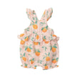 Peplum Shortie Sunsuit - Orange Blossom | Angel Dear - Jenni Kidz