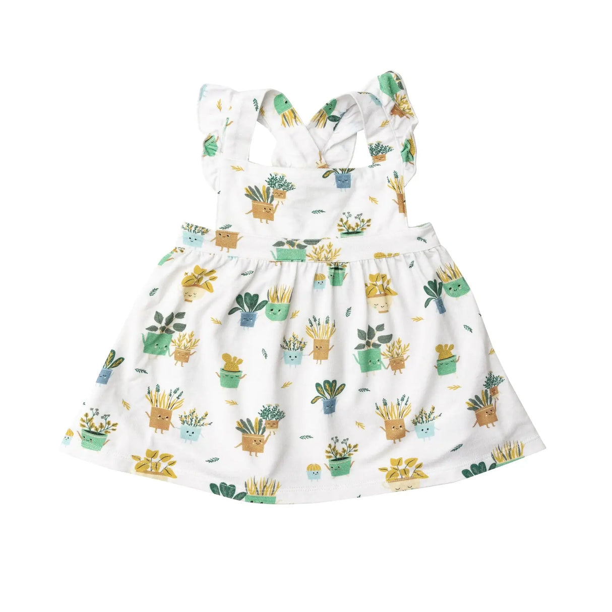 Pinafore Top and Bloomer - Potted Plants | Angel Dear - Jenni Kidz