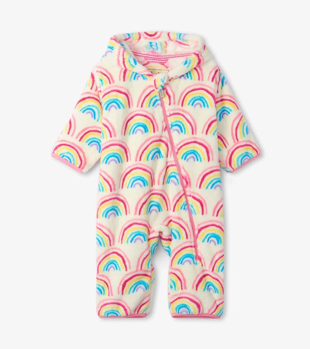 Pretty Rainbows Fuzzy Fleece Baby Bundler | Hatley - Jenni Kidz