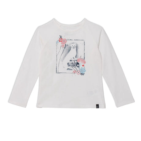 Raglan Long Sleeve Top Off White  | DEUX PAR DEUX - DEUX PAR DEUX