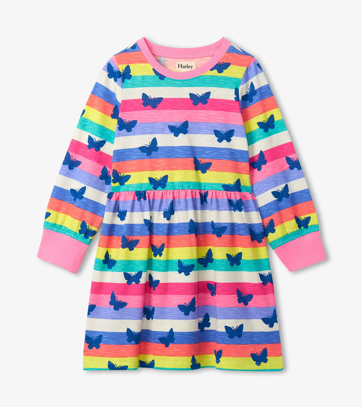 Rainbow Stripe Skater Dress | Hatley - Hatley