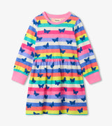 Rainbow Stripe Skater Dress | Hatley - Hatley