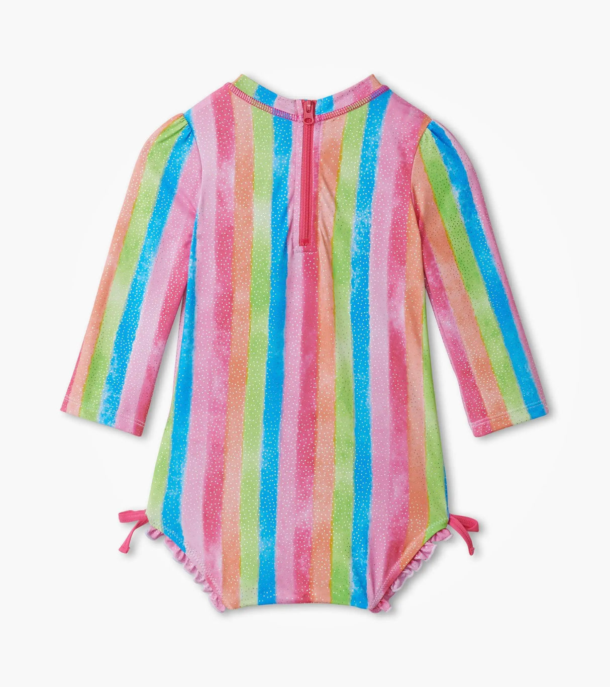 Rainbow Stripes Baby Rashguard Swimsuit | Hatley - Jenni Kidz