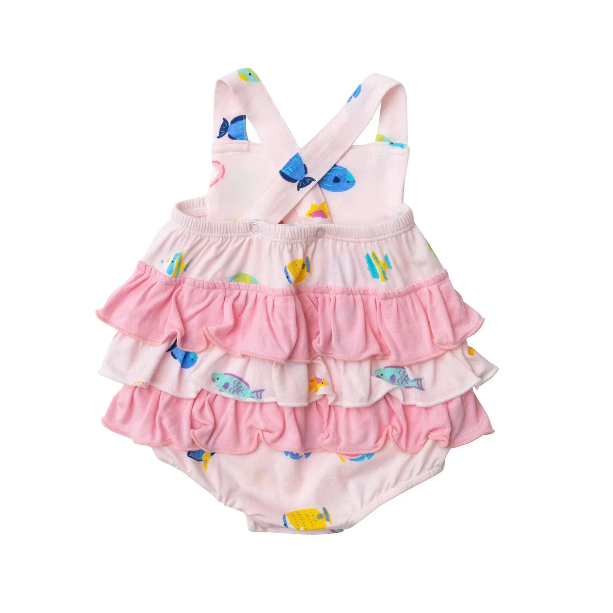 Ruffle Sunsuit - Tropical Fish Girl | Angel Dear - Jenni Kidz