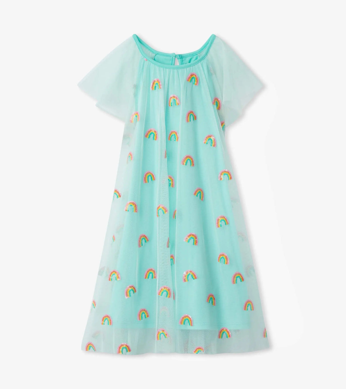 Shimmer Rainbows Tiered Tulle Dress | Hatley - Hatley