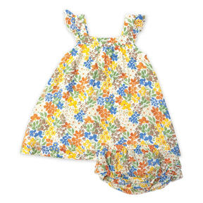 Angel Dear Happy Ditsy dress front view for girls