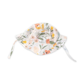 Angel Dear Pretty Gardens cotton muslin sun hat for babies, image 1