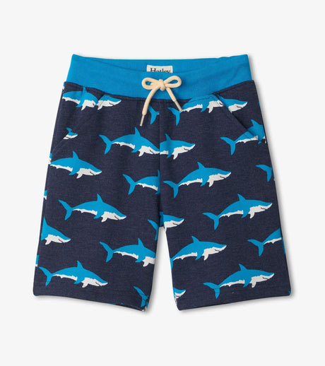 Swimming Sharks Terry Shorts | Hatley - Hatley